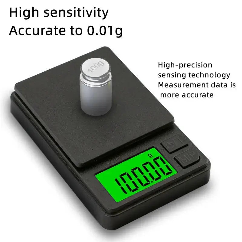 100/500g 0.01g mini digital scale high precision electronic pocket scale jewelry weight kitchen portable electronic scale upscaleclicks