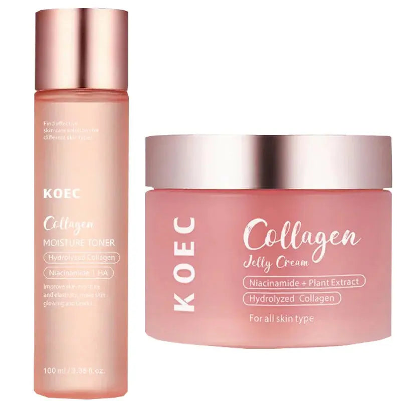 100g Jelly Face Cream Collagen Soft Nourishing Moisturize Face Shrinks Pores Remove Comedones And Face Toner Korean Skin Care upscaleclicks