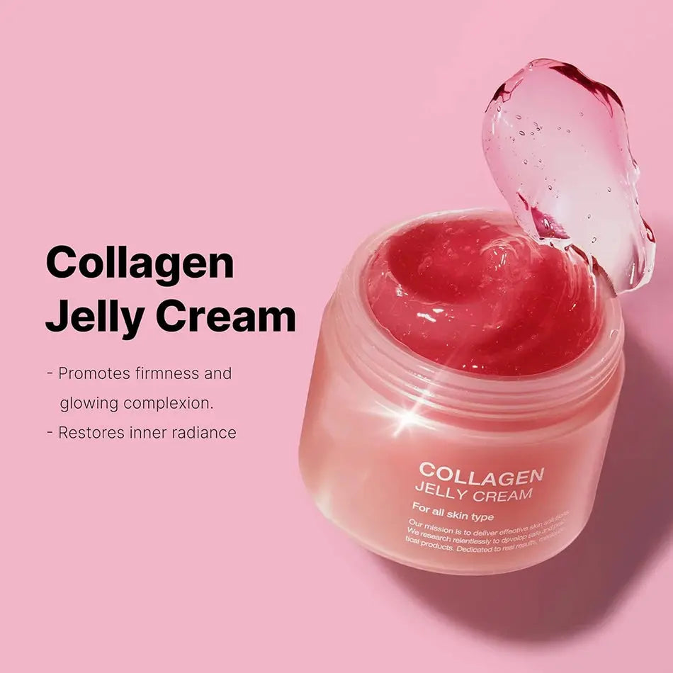 100g Jelly Face Cream Collagen Soft Nourishing Moisturize Face Shrinks Pores Remove Comedones And Face Toner Korean Skin Care upscaleclicks