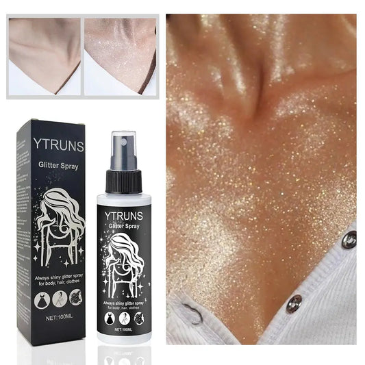 100ml high gloss glitter spray, can be used for body/hair/clothes upscaleclicks