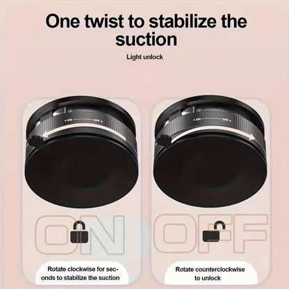 1pc Car Magnetic Phone Holder Adsorption Bracket Adjustable Rotating Double Side Suction Mobile Phone Mount Universal Cell Phone Stand upscaleclicks