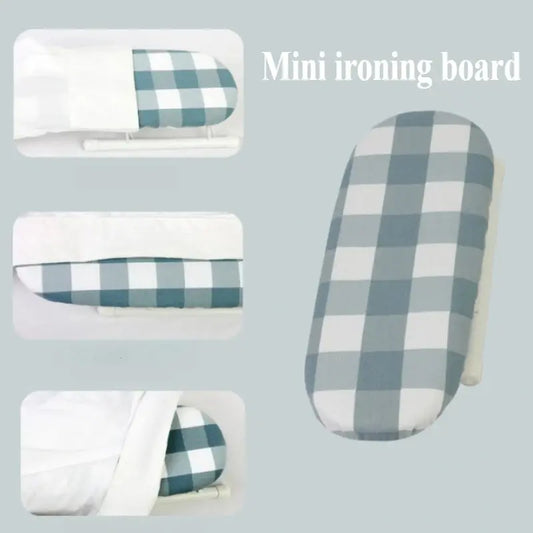 1pc Mini Ironing Board Foldable Storage Ironing Cuffs Collar Easy Storage Carrying Suitable for Shirt Sleeves Home Mobile Tool upscaleclicks