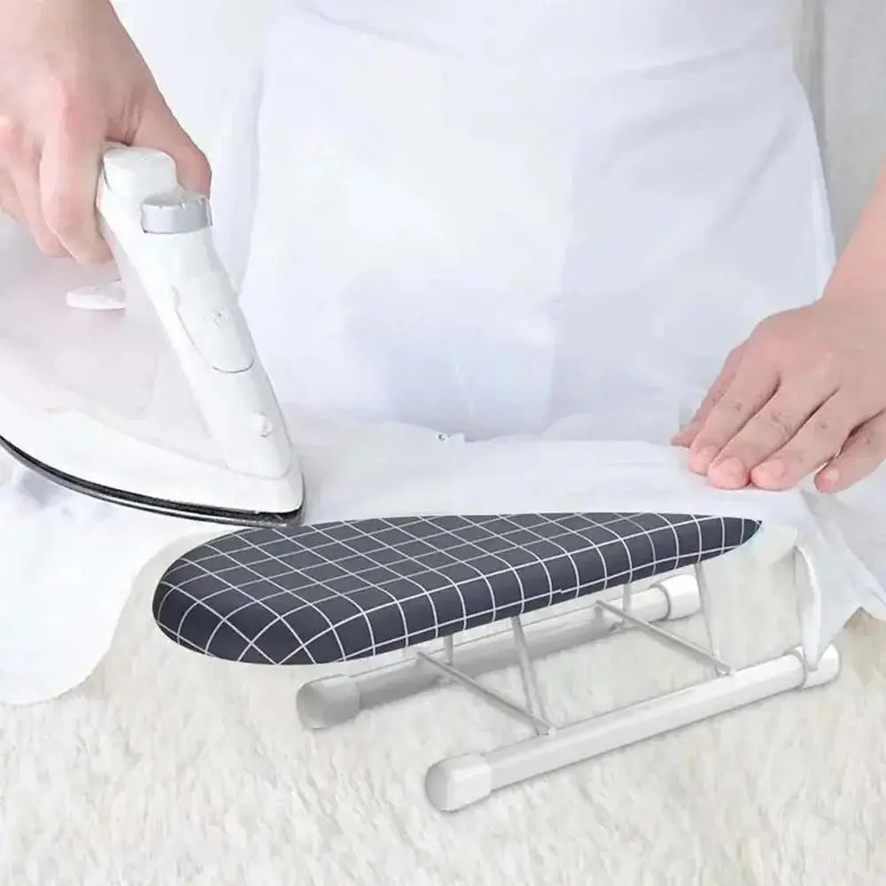 1pc Mini Ironing Board Foldable Storage Ironing Cuffs Collar Easy Storage Carrying Suitable for Shirt Sleeves Home Mobile Tool upscaleclicks