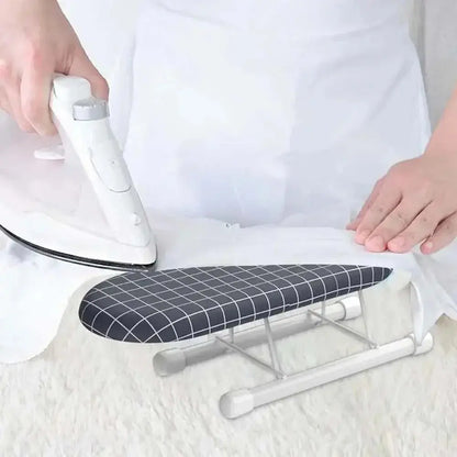 1pc Mini Ironing Board Foldable Storage Ironing Cuffs Collar Easy Storage Carrying Suitable for Shirt Sleeves Home Mobile Tool upscaleclicks