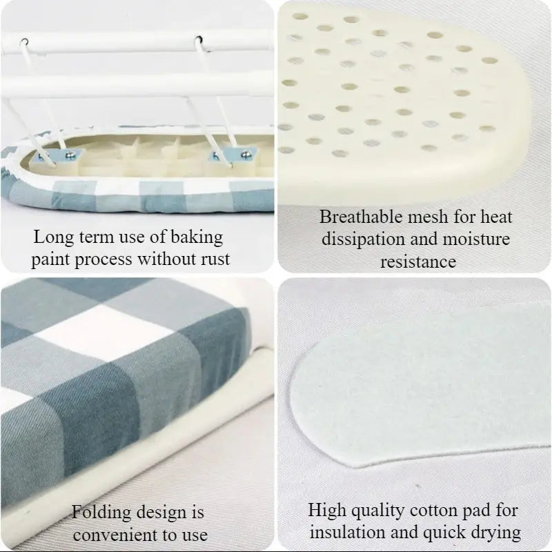 1pc Mini Ironing Board Foldable Storage Ironing Cuffs Collar Easy Storage Carrying Suitable for Shirt Sleeves Home Mobile Tool upscaleclicks