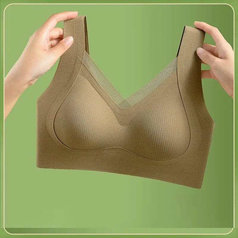 1pcs Women's Bra Breathable Gather Together No Trace Bra No Steel Ring Comfortable Large Size Underwear Vest Sport Bralette upscaleclicks