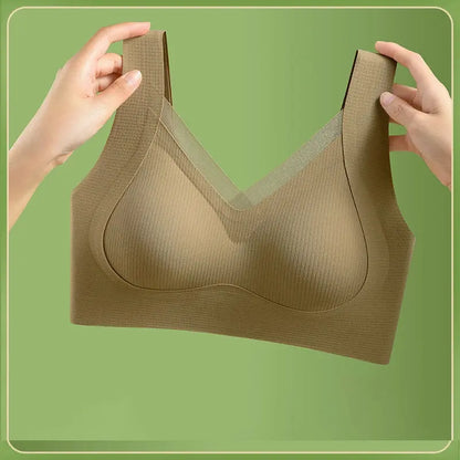 1pcs Women's Bra Breathable Gather Together No Trace Bra No Steel Ring Comfortable Large Size Underwear Vest Sport Bralette upscaleclicks