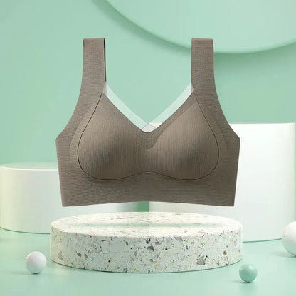 1pcs Women's Bra Breathable Gather Together No Trace Bra No Steel Ring Comfortable Large Size Underwear Vest Sport Bralette upscaleclicks