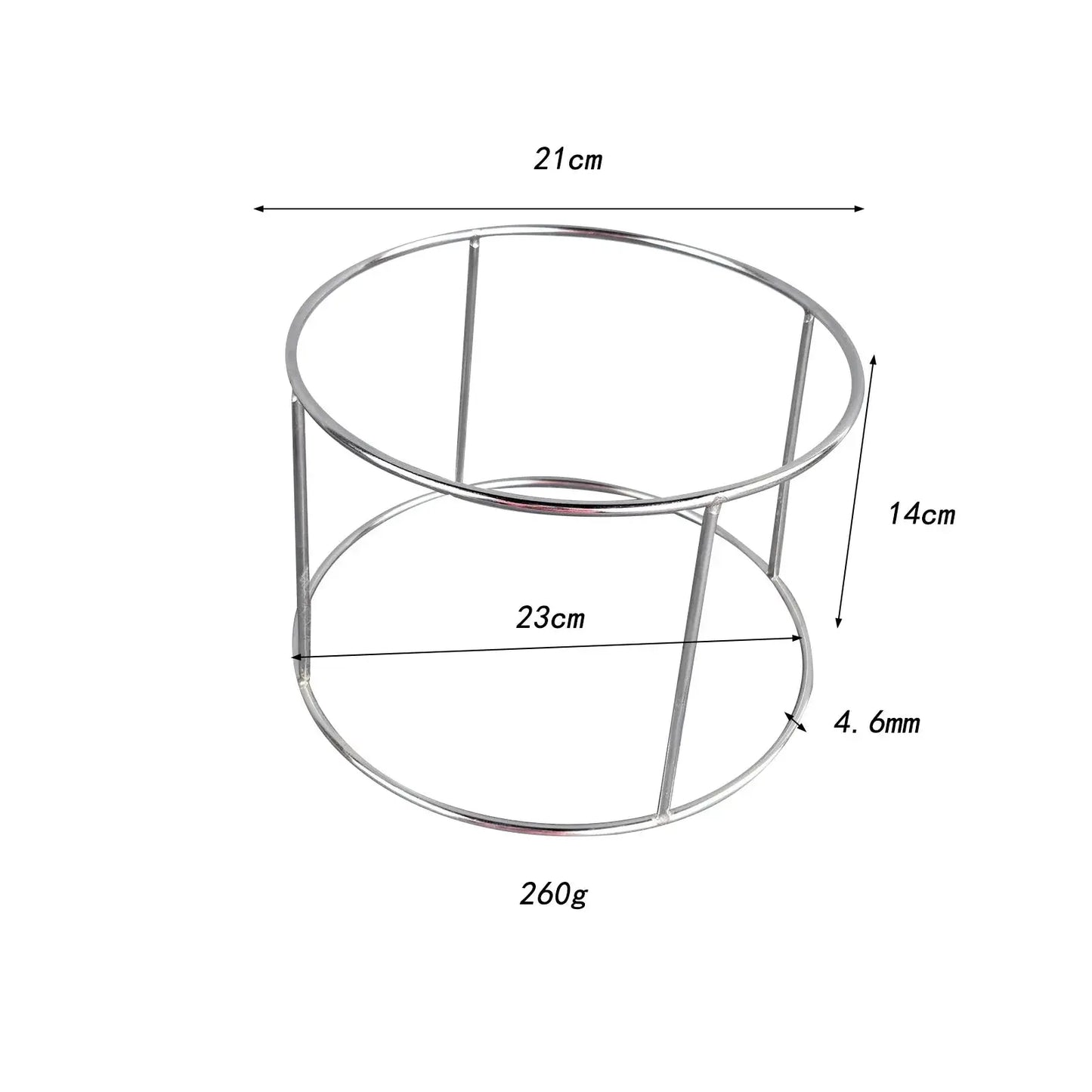 2 Tier Food Serving Riser Tray Riser Lightweight Stand Multipurpose Seafood Tray Rack for Snack Pizza Dessert Cupcake Cafe upscaleclicks