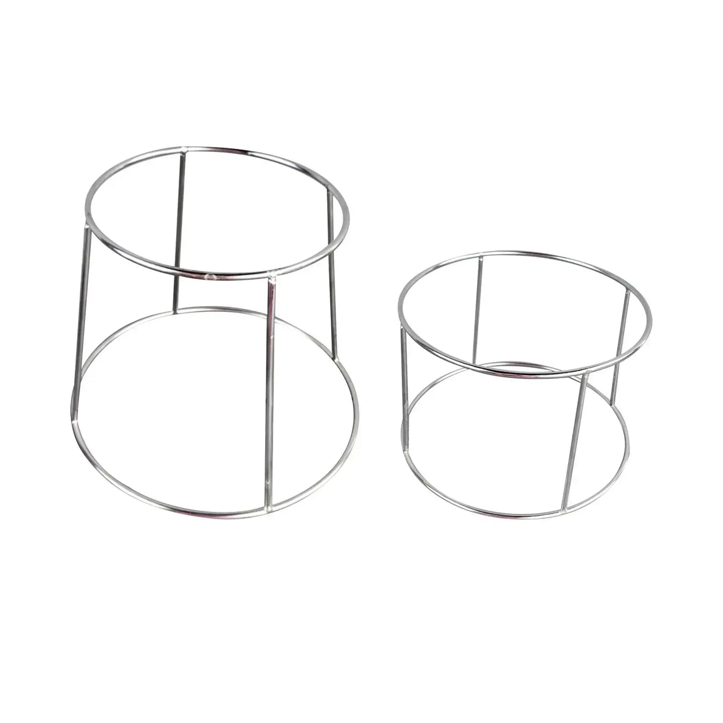 2 Tier Food Serving Riser Tray Riser Lightweight Stand Multipurpose Seafood Tray Rack for Snack Pizza Dessert Cupcake Cafe upscaleclicks