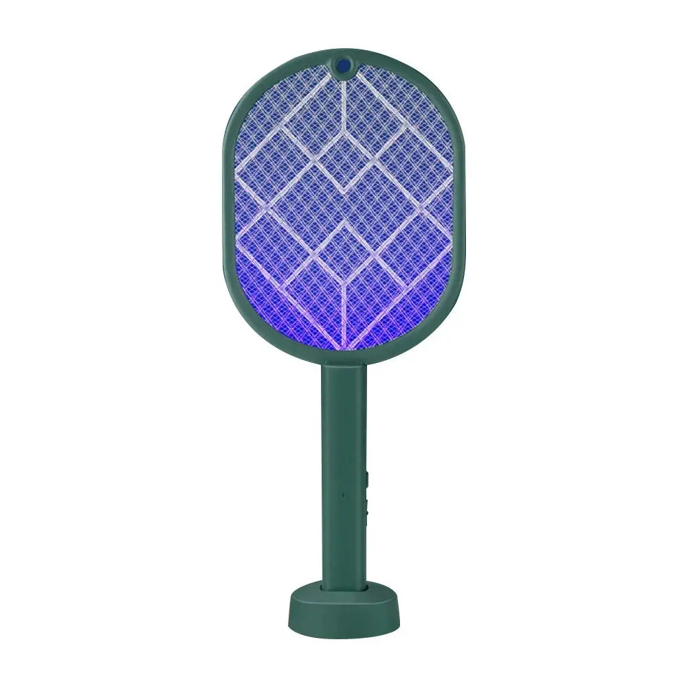 2-in-1 Electric Insect Racket Swatter Zapper 4000V USB Rechargeable Summer Mosquito Swatter Kill Fly Bug Zapper Mosquito Racket upscaleclicks
