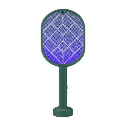 2-in-1 Electric Insect Racket Swatter Zapper 4000V USB Rechargeable Summer Mosquito Swatter Kill Fly Bug Zapper Mosquito Racket upscaleclicks