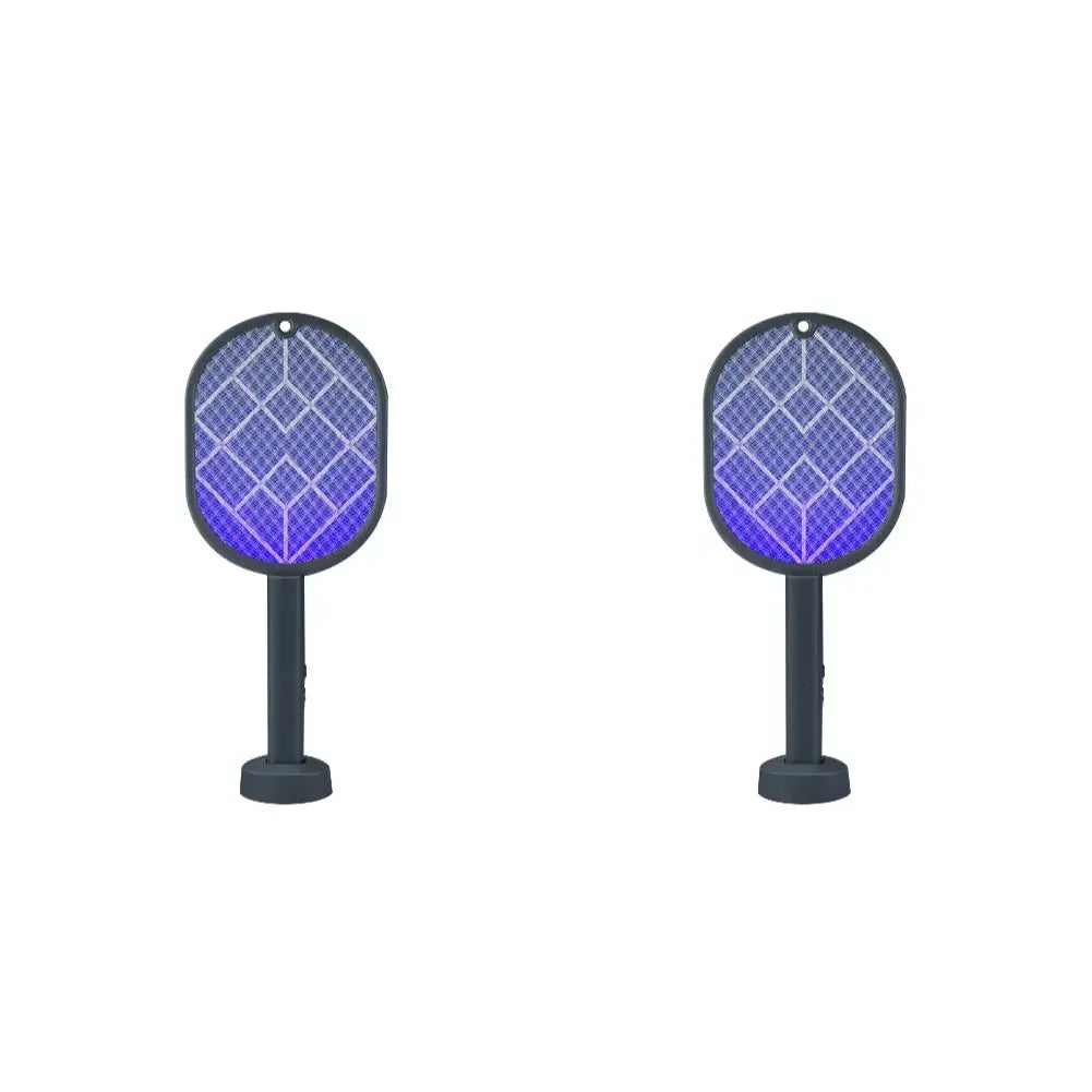 2-in-1 Electric Insect Racket Swatter Zapper 4000V USB Rechargeable Summer Mosquito Swatter Kill Fly Bug Zapper Mosquito Racket upscaleclicks
