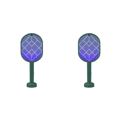 2-in-1 Electric Insect Racket Swatter Zapper 4000V USB Rechargeable Summer Mosquito Swatter Kill Fly Bug Zapper Mosquito Racket upscaleclicks