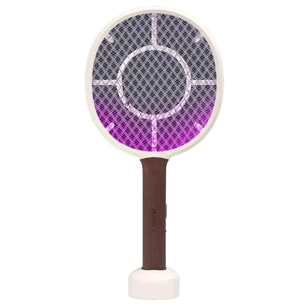 2-in-1 Electric Insect Racket Swatter Zapper 4000V USB Rechargeable Summer Mosquito Swatter Kill Fly Bug Zapper Mosquito Racket upscaleclicks