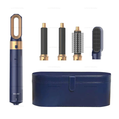 2024 New 5-in-1 Hair Dryer Hot Comb Set Professional Curling Iron Hair Straightener Styling Tool for Dyson Airwrap Hair Dryer Ho upscaleclicks