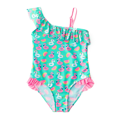 3-10years girls swimsuit 2023 fashion mermaid unicorn swimwear for children upscaleclicks