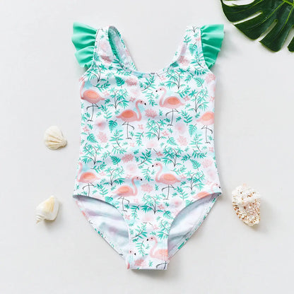 3-10years girls swimsuit 2023 fashion mermaid unicorn swimwear for children upscaleclicks