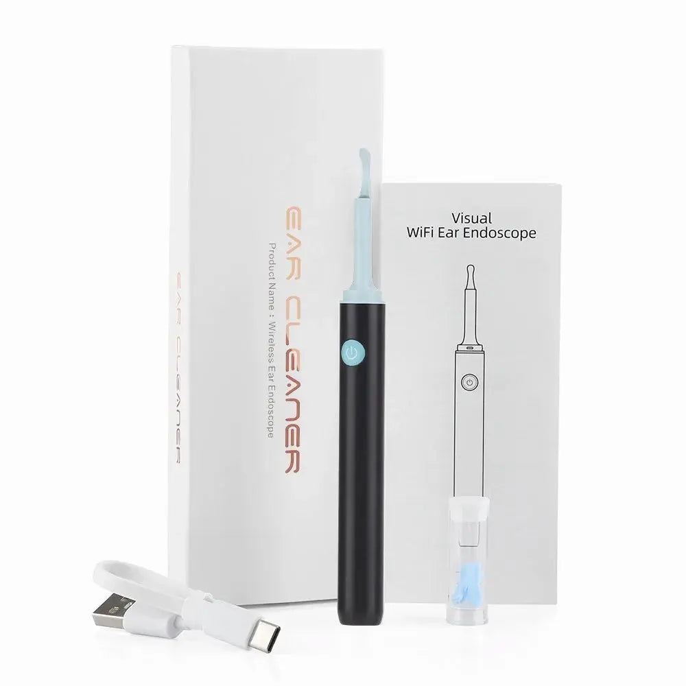 3.9mm Wireless Intelligent Ear Cleaner 1080P Visual Otoscope Camera Ear Wax Remover Pick Spoon Cleaning Tools Luminous Endoscopy upscaleclicks