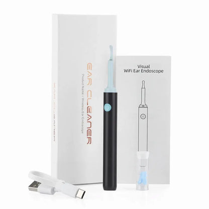 3.9mm Wireless Intelligent Ear Cleaner 1080P Visual Otoscope Camera Ear Wax Remover Pick Spoon Cleaning Tools Luminous Endoscopy upscaleclicks