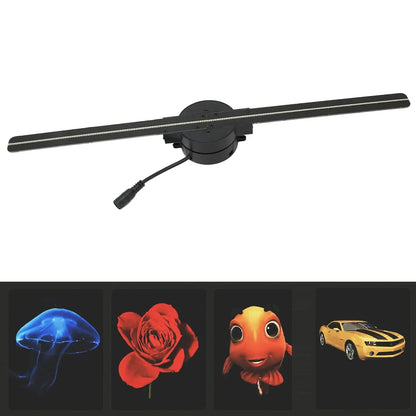 3D Hologram Fan 16.5in 2000x224 WiFi 3D Projector with 224 LED Light Beads for Business Store Advertising upscaleclicks