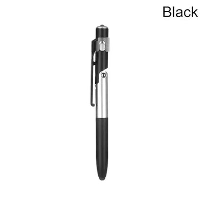 4 In 1 Multifunction Ballpoint Pen with LED Light Fold Phone Holder Night Read Writing Pencil Office School Student Stationery upscaleclicks