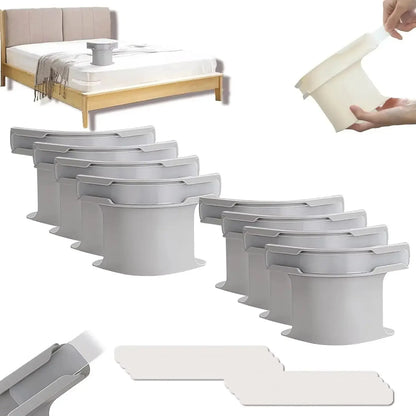 4pcs Heavy Duty Bedsheet Corner Tightener Clips High-quality materials durable and reliable Bed Sheet Grippers for Protectors upscaleclicks