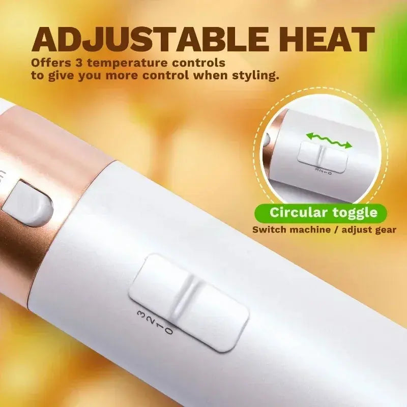 5 in 1 Hair Dryer Hot Comb Set Professional Curling Iron Hair Straightener Styling Tool For Dyson Airwrap Hair Dryer Household upscaleclicks