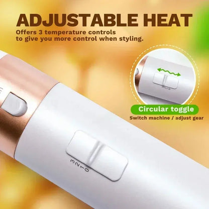 5 in 1 Hair Dryer Hot Comb Set Professional Curling Iron Hair Straightener Styling Tool For Dyson Airwrap Hair Dryer Household upscaleclicks