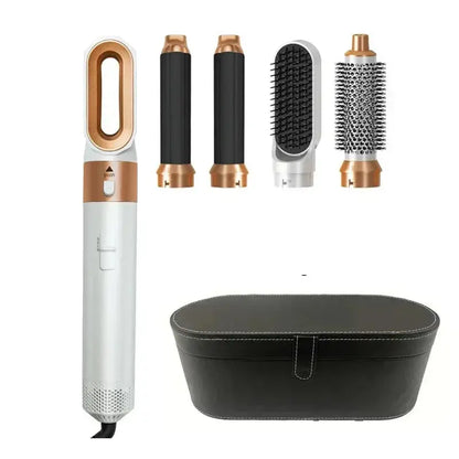 5 in 1 Hair Dryer Hot Comb Set Professional Curling Iron Hair Straightener Styling Tool For Dyson Airwrap Hair Dryer Household upscaleclicks