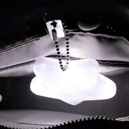 6-1PCS Purse Heart LED Light Automatic Motion Activated Handbag Lamp for Women Bah Purse Charm Purse Heart Keychain Light upscaleclicks
