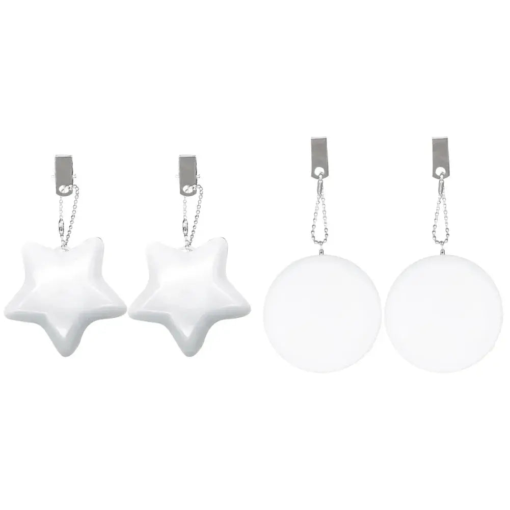 6-1PCS Purse Heart LED Light Automatic Motion Activated Handbag Lamp for Women Bah Purse Charm Purse Heart Keychain Light upscaleclicks