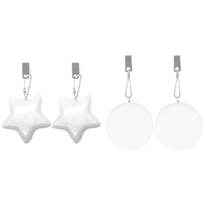 6-1PCS Purse Heart LED Light Automatic Motion Activated Handbag Lamp for Women Bah Purse Charm Purse Heart Keychain Light upscaleclicks