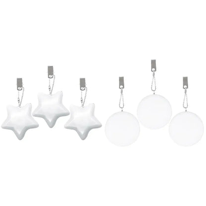 6-1PCS Purse Heart LED Light Automatic Motion Activated Handbag Lamp for Women Bah Purse Charm Purse Heart Keychain Light upscaleclicks
