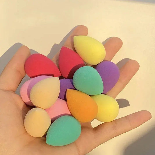 6Pcs Mini Makeup Sponge Powder Puff Beauty Sponge for Makeup Concealer Liquid Foundation Face Cosmetic Puff Make Up Sponge upscaleclicks