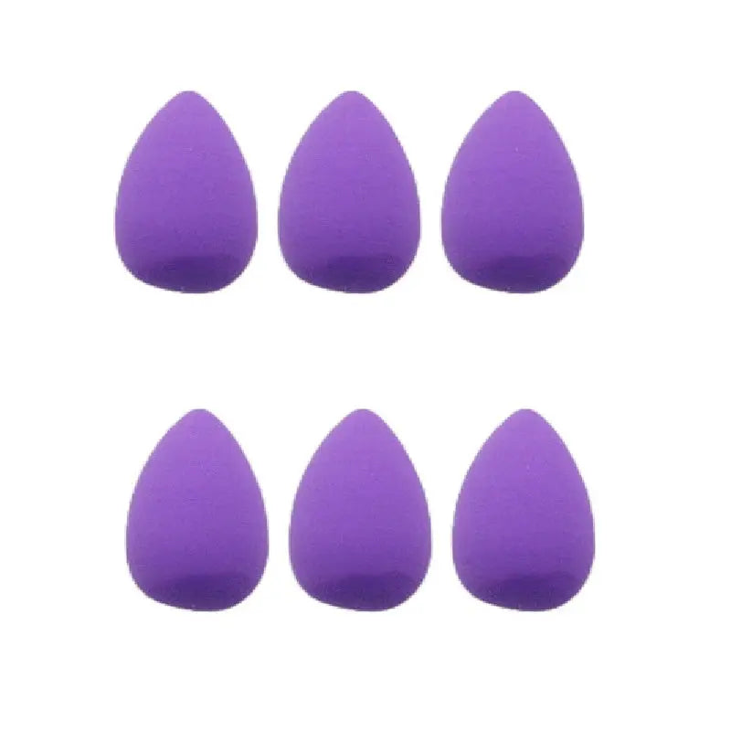 6Pcs Mini Makeup Sponge Powder Puff Beauty Sponge for Makeup Concealer Liquid Foundation Face Cosmetic Puff Make Up Sponge upscaleclicks