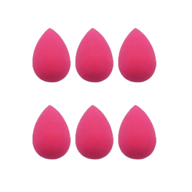 6Pcs Mini Makeup Sponge Powder Puff Beauty Sponge for Makeup Concealer Liquid Foundation Face Cosmetic Puff Make Up Sponge upscaleclicks