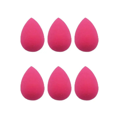 6Pcs Mini Makeup Sponge Powder Puff Beauty Sponge for Makeup Concealer Liquid Foundation Face Cosmetic Puff Make Up Sponge upscaleclicks