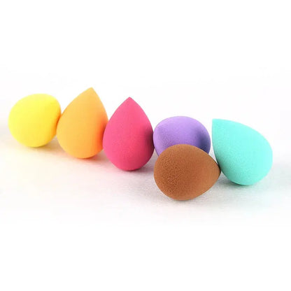 6Pcs Mini Makeup Sponge Powder Puff Beauty Sponge for Makeup Concealer Liquid Foundation Face Cosmetic Puff Make Up Sponge upscaleclicks