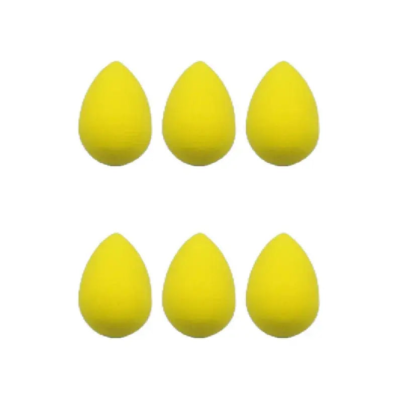 6Pcs Mini Makeup Sponge Powder Puff Beauty Sponge for Makeup Concealer Liquid Foundation Face Cosmetic Puff Make Up Sponge upscaleclicks