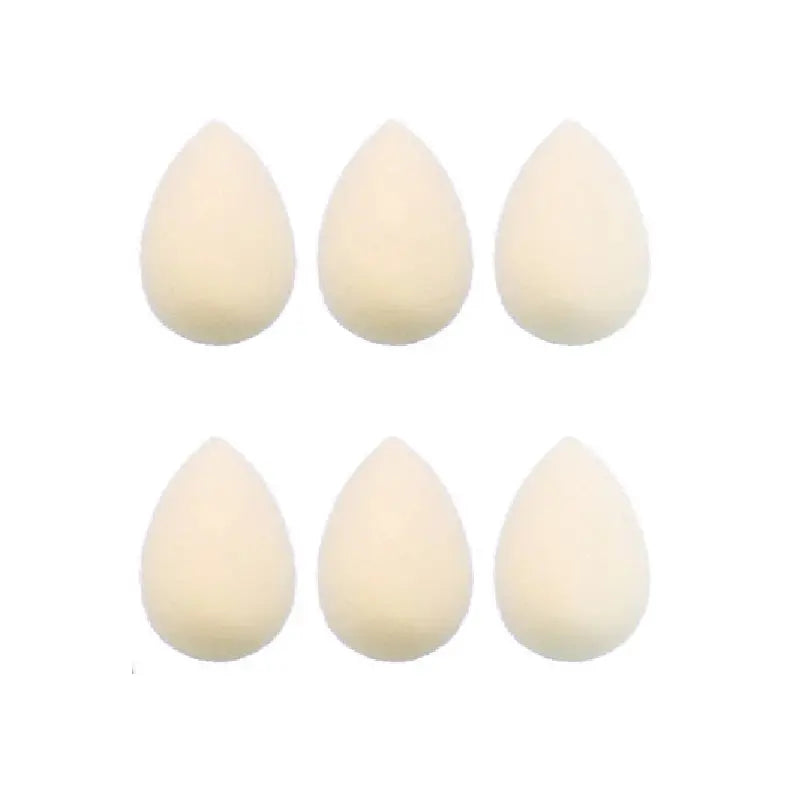 6Pcs Mini Makeup Sponge Powder Puff Beauty Sponge for Makeup Concealer Liquid Foundation Face Cosmetic Puff Make Up Sponge upscaleclicks