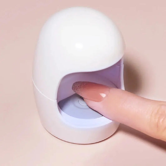6W Egg Shape UV Nail Lamp Dryer Mini Single Finger Egg Phototherapy Machine Fast Drying Portable Varnish Cured Manicure Tools upscaleclicks