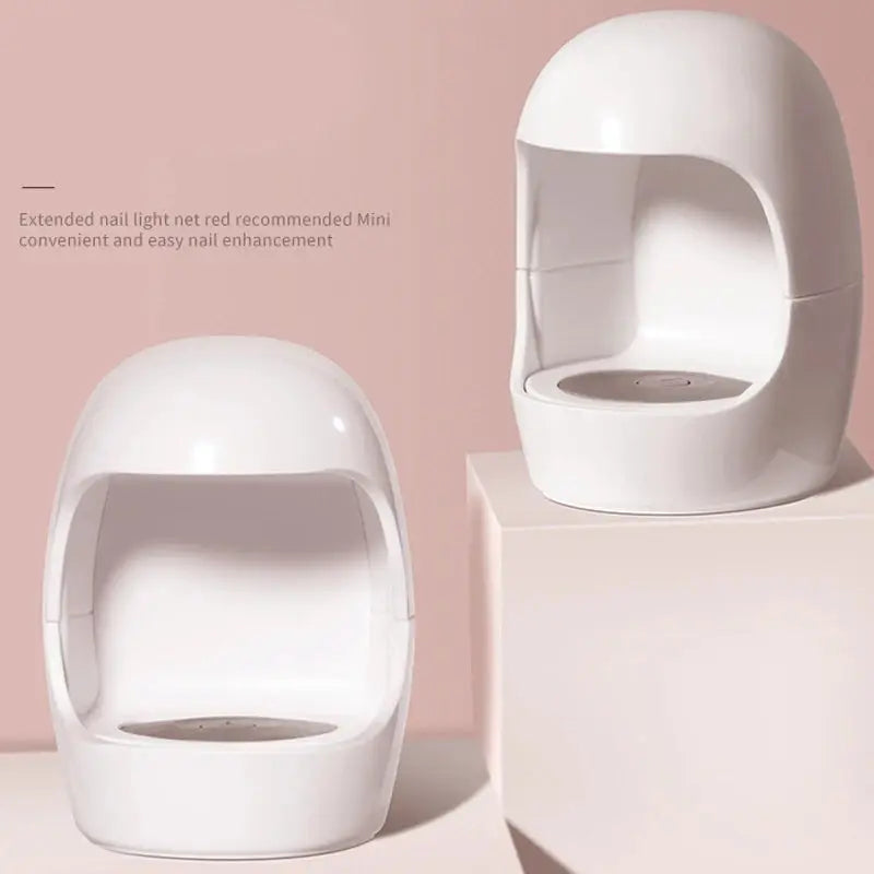 6W Egg Shape UV Nail Lamp Dryer Mini Single Finger Egg Phototherapy Machine Fast Drying Portable Varnish Cured Manicure Tools upscaleclicks