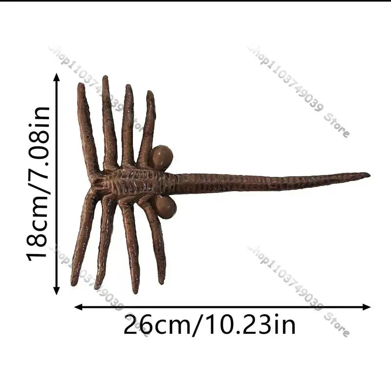 Alien Phone Holder, Creative Decorative Phone Holder Ornament Science Fiction Thriller Movie Facehugger Phone Holder Halloween upscaleclicks