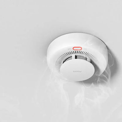 Aqara Smoke Detector ZigBee Smart Fire Alarm Monitor Sound Alert Home Security APP Remote Control For Mi home Homekit upscaleclicks