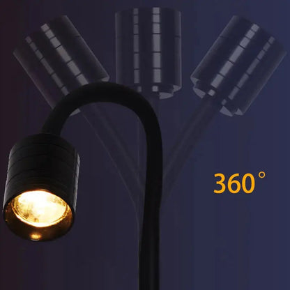 Aquarium Light Mini South American spotlights COB LED Create a Fish Tank Ecology of South America Yellow and White light 3W USB upscaleclicks