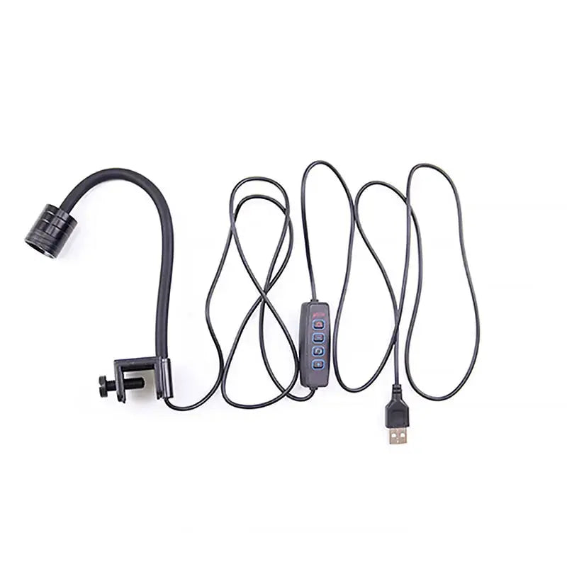 Aquarium Light Mini South American spotlights COB LED Create a Fish Tank Ecology of South America Yellow and White light 3W USB upscaleclicks