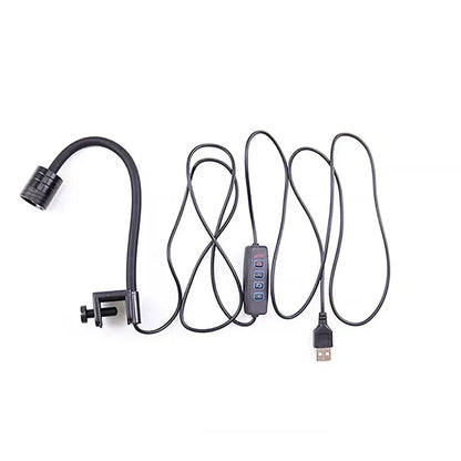 Aquarium Light Mini South American spotlights COB LED Create a Fish Tank Ecology of South America Yellow and White light 3W USB upscaleclicks