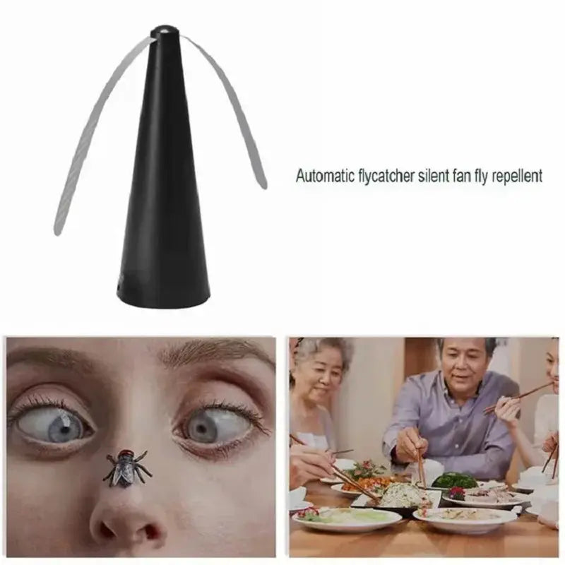 Automatic Mosquito Repellent Fan Fly Mosquito Repeller Fan Battery Powered Portable Pest Control for Home Outdoor Picnic upscaleclicks