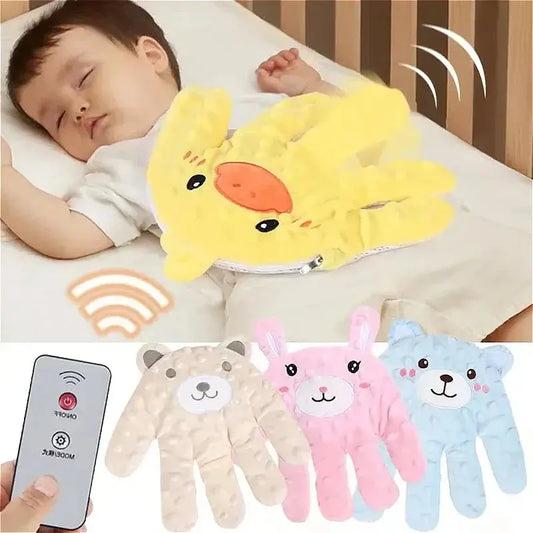 Baby Soothing Palm Sleep Pillow Newborn Electric Heated Remote Control Simulated Palm Slapping Sleep Pad Baby Care Accessories upscaleclicks